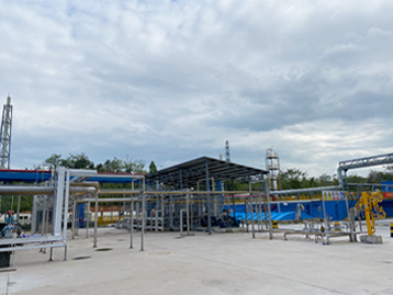 1000kg/h気化能力を有する大型蒸気気化器にて、生産ニーズに満たし、安全生産を維持する